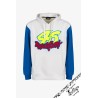 Sudadera VR46 Heritage Blanca para Hombre