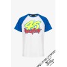 VR46 Camiseta Hombre Blanca de la Colección Heritage