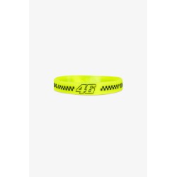 VR46 Pulsera de Silicona HERITAGE AMARILLA