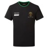 Camiseta del Equipo de Hombres de Lamborghini SC Negra