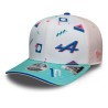Gorra Alpine F1 PG Miami 9SEVENTY SS White
