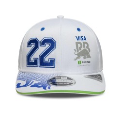 Gorra Visa Cash App RB Driver Yuki Tsunoda 9SEVENTY SS Blanco