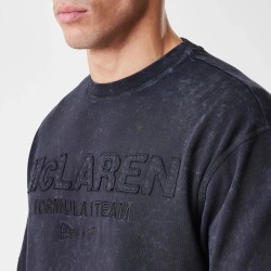 McLaren Camiseta Oversized Washed Negra