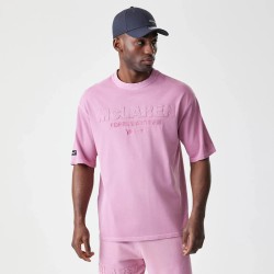 McLaren Newera Mens Washed OS Tee Dark Pink