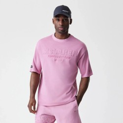 McLaren Newera Mens Washed OS Tee Dark Pink