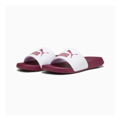 Chanclas Puma Sandal Popcat 20 Blanco-Lila