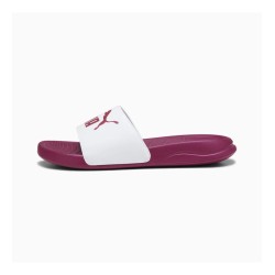 Chanclas Puma Sandal Popcat 20 Blanco-Lila