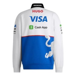 Sudadera del equipo VISA RB para hombre en blanco