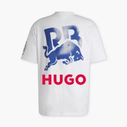Visa RB Mens Contrast T-Shirt White