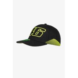 Vr46 Monster Mid Visor Cap Black