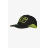 Vr46 Monster Mid Visor Cap Black