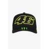 Vr46 Monster Mid Visor Cap Black