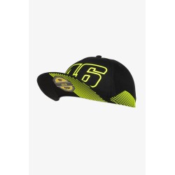 Vr46 Monster Mid Visor Cap Black