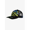 Vr46 Monster Mid Visor Trucker Cap Black