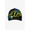 Vr46 Monster Mid Visor Trucker Cap Black
