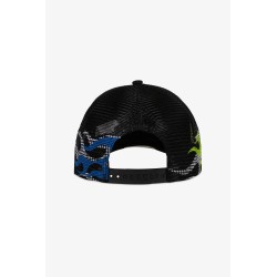Vr46 Monster Mid Visor Trucker Cap Black