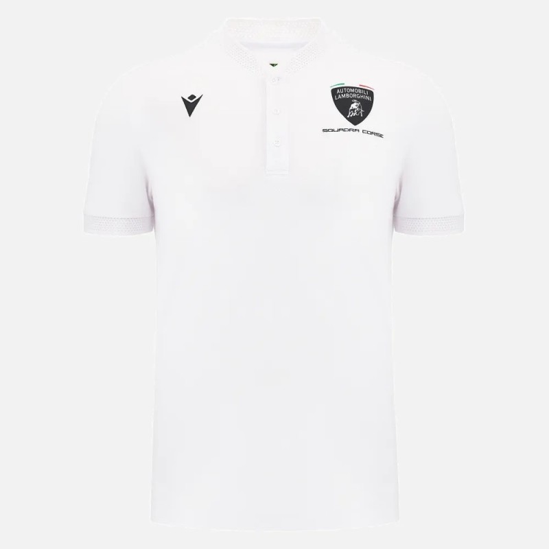 Automobili Lamborghini Squadra Corse Polo Blanco