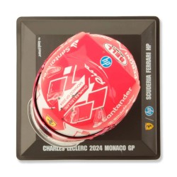 Mini Helmet 1:5 Leclerc Monaco 2024