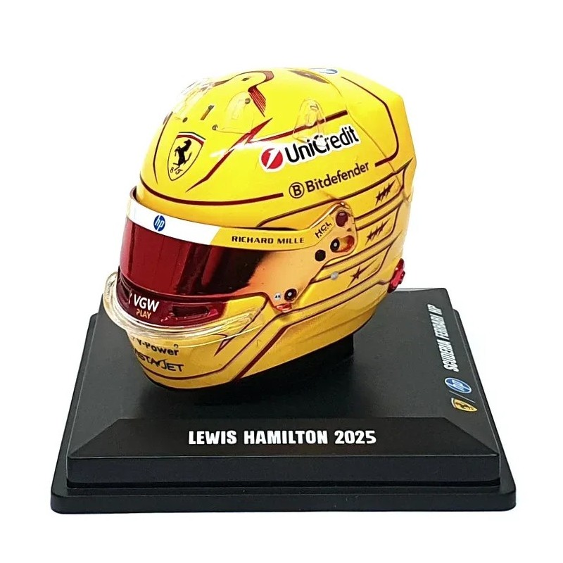 Mini Helmet 1:5 Lewis Hamilton Fiorano Test 2025