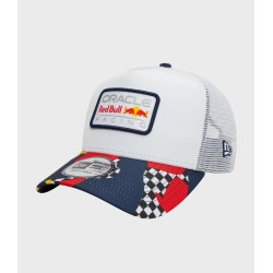 Gorra Red Bull Abstract EF Truck Trucker Blanca