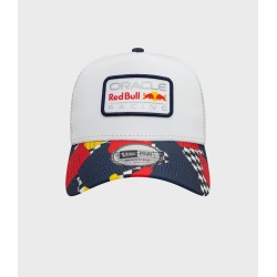 Gorra Red Bull Abstract EF Truck Trucker Blanca