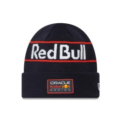 Gorra de Invierno Red Bull Team WrDmrk Cuff Knit Blanco