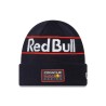 Gorra de Invierno Red Bull Team WrDmrk Cuff Knit Blanco