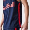 Camiseta sin mangas de malla de baloncesto RBR NEWERA para hombre en azul noche