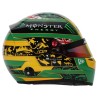 Oscar Piastri 2025 GP Australia Mini Helmet Bell escala 1:2