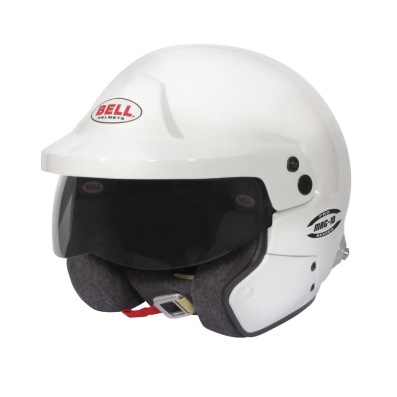 Bell MAG-10 White (HANS) FIA 8859-2024/SA2020