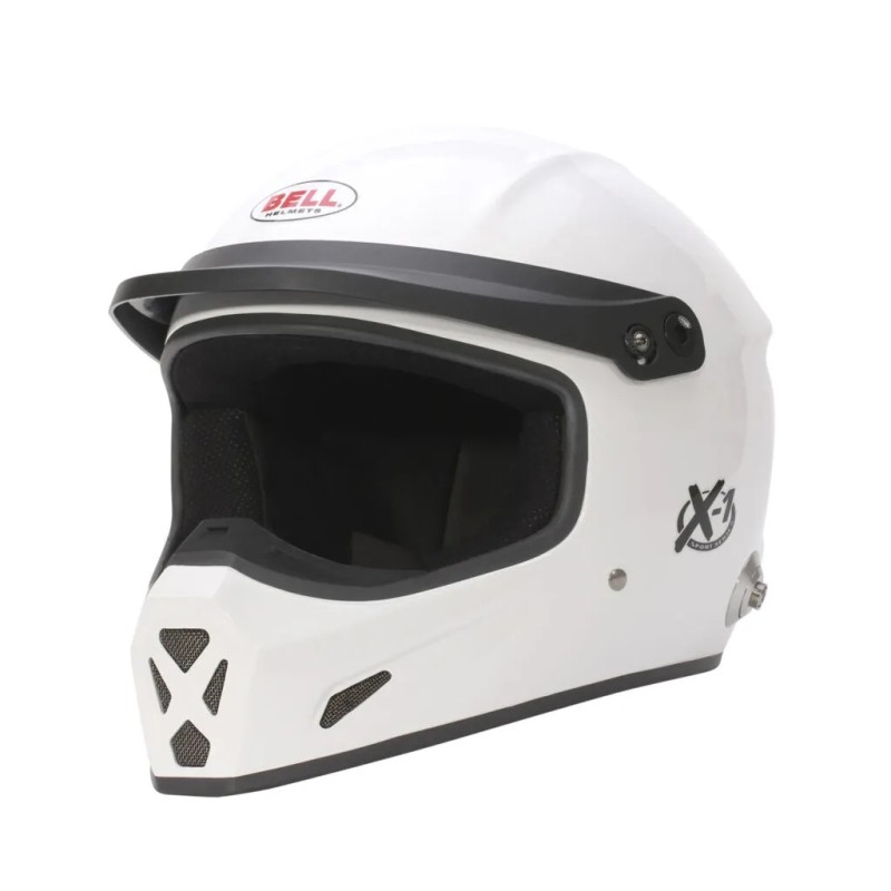 Bell X-1 blanco (HANS) FIA 8859-2024 Bell X-1 blanco (HANS) FIA 8859-2024