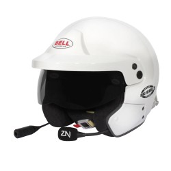 Bell Mag-10 Rally Sport White (Hans) FIA 8859-2024