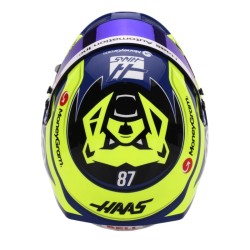 Oliver Bearman 2025 Mini Hemet Bell escala 1:2