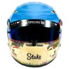 Valtteri Bottas 2024 GP Monaco Mini helmet STILO escala 1:2