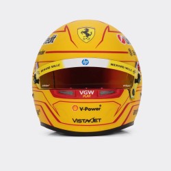 Lewis Hamilton 2025 Mini Helmet Bell escala 1:2
