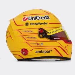 Lewis Hamilton 2025 Mini Helmet Bell escala 1:2