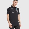 Mercedes-amg f1 adidas 2025 team polo black