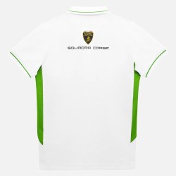 Automobili Lamborghini Squadra Corse Polo Blanco Para Niño