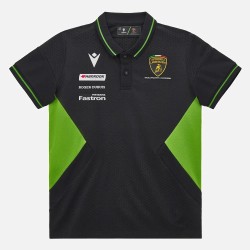 Polo negro para niño Lamborghini Squadra Corse