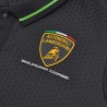 Polo negro para niño Lamborghini Squadra Corse