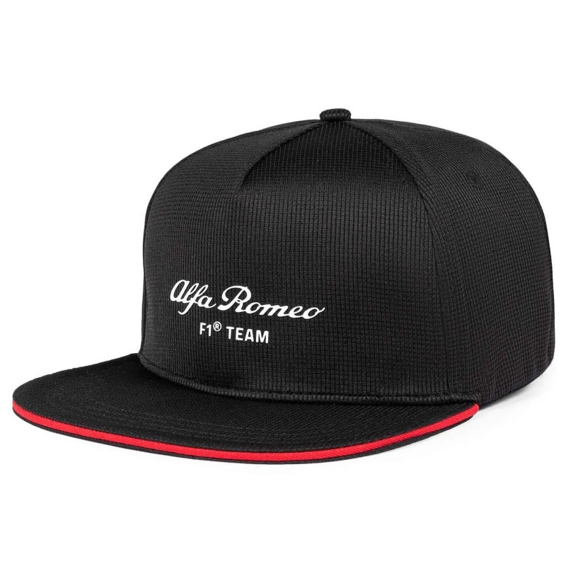 Alfa Romeo Team Cap Flat Brim Black
