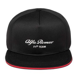 Alfa Romeo Team Cap Flat Brim Black