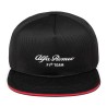 Alfa Romeo Team Cap Flat Brim Black