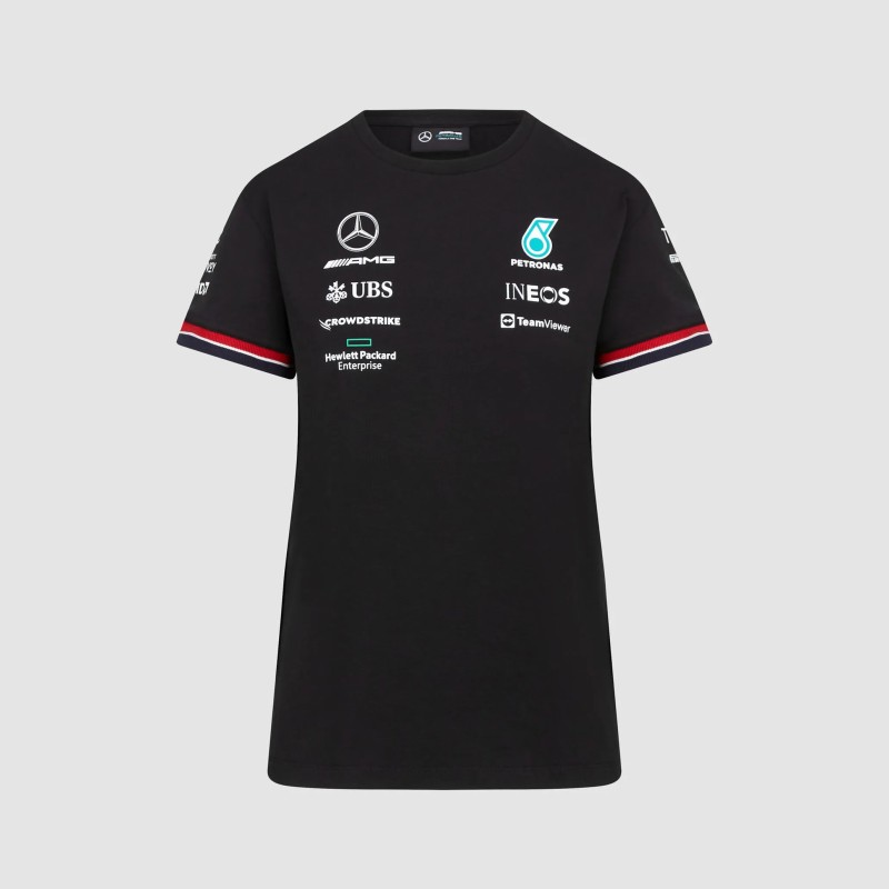 Mercedes-amg Petronas Womens 2022 Team T-shirt Mercedes-amg Petronas Womens 2022 Team T-shirt