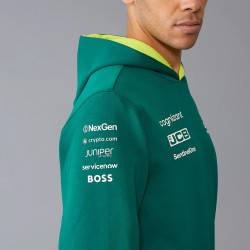 Equipo Aston Martin F1 Sudadera Hombre Verde