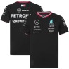 Camiseta Infantil Mercedes AMG Petronas F1 2024 Team Driver - Negro