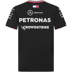 Camiseta Infantil Mercedes AMG Petronas F1 2024 Team Driver - Negro