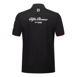Polo Alfa Romeo Mens Race Team Black/Red