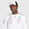 Adidas 2025 Long Sleeve Driver T-shirt Mercedes-AMG F1