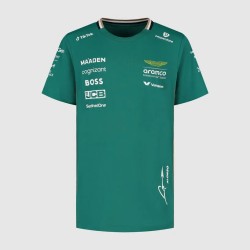 Camiseta Infantil Fernando Alonso Aston Martin F1 Team
